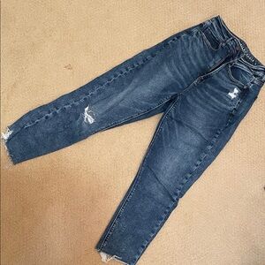 American Eagle Outfitters Dark Blue Boyfriend Jeans